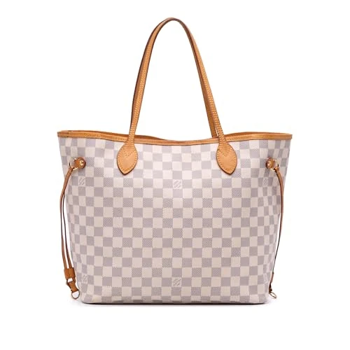 Louis Vuitton Pre-Loved Damier Azur Neverfull MM Tote Bag