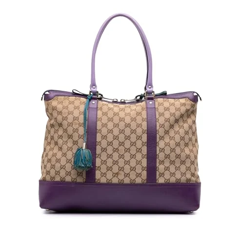 Gucci Pre-Loved GG Canvas Tote