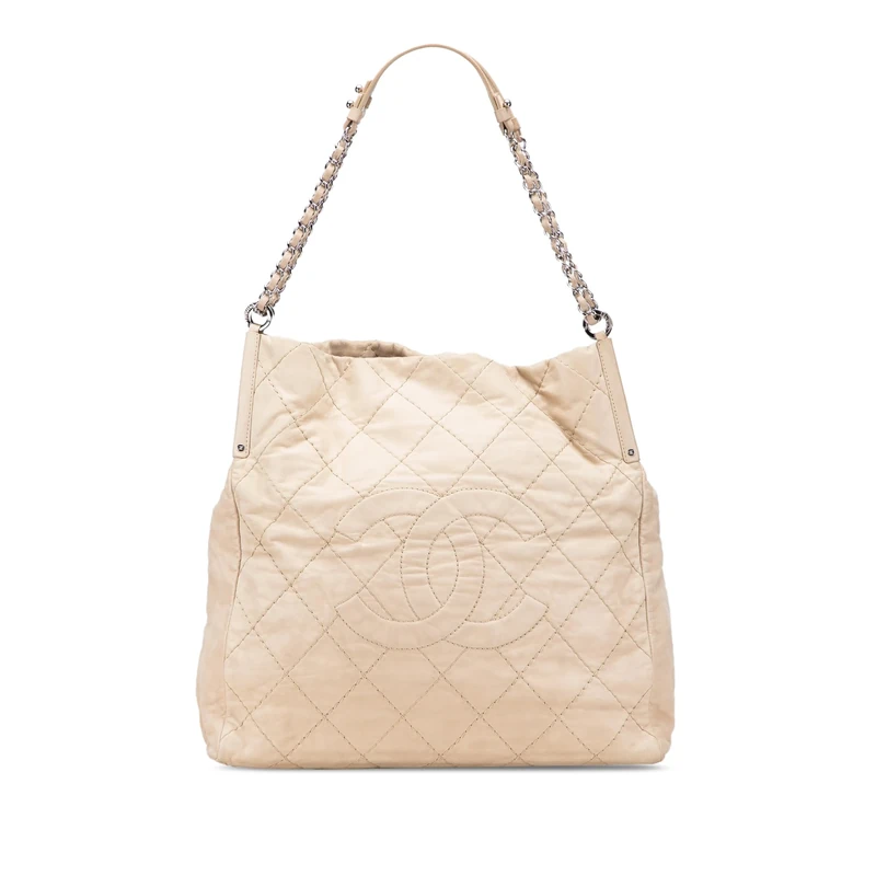 Chanel Pre-Loved Iridescent Calfskin Sea Hit Tote Bag