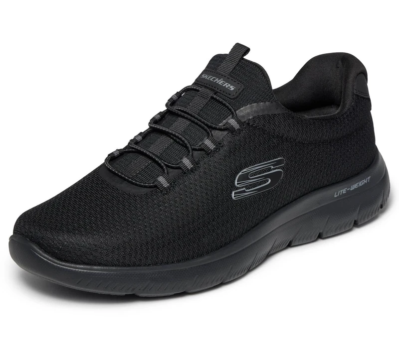 Skechers Men's Summits 233049 Trainers, Black, 13 UK