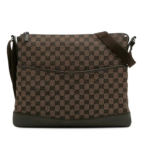 Gucci Pre-Loved GG Canvas Crossbody