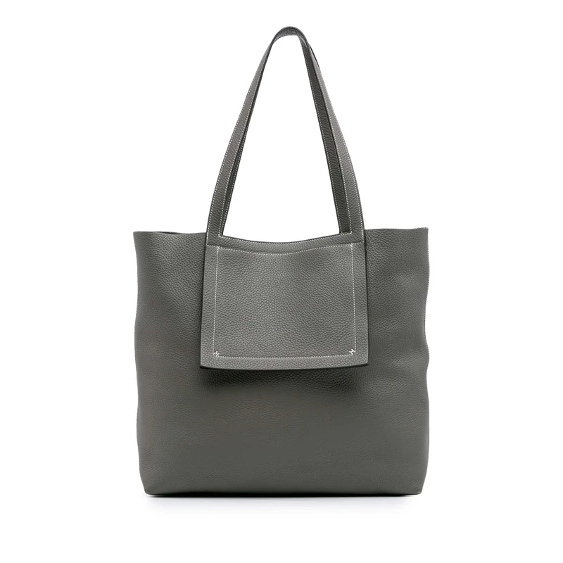 Hermès Pre-Loved Taurillon Clemence Cabasellier 46 Tote Bag
