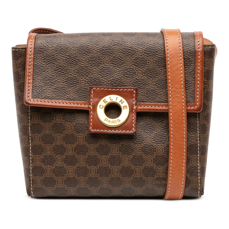Pre-Loved Macadam Coated Canvas Crossbody