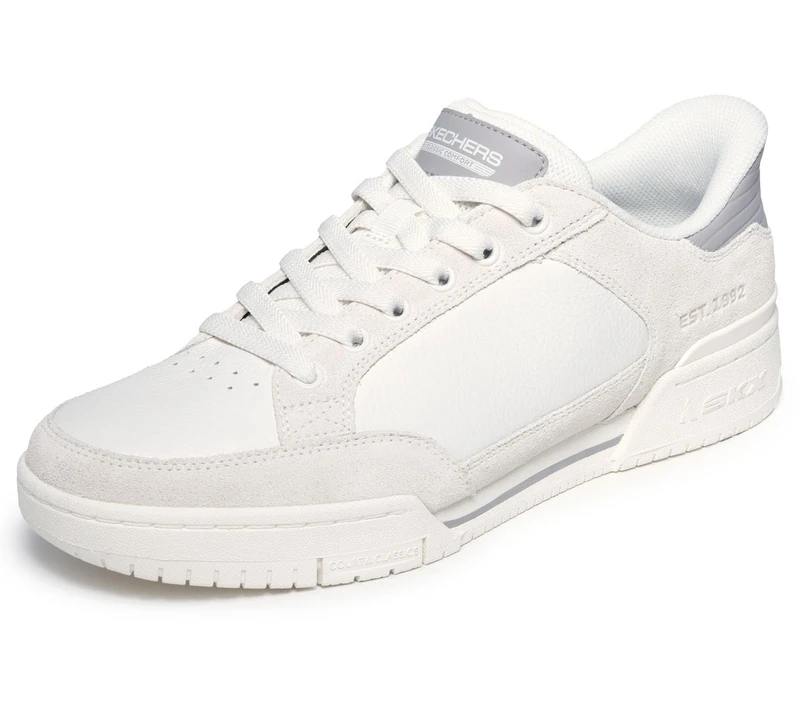 Skechers Men's Slip-in Leather Blucher Sneakers