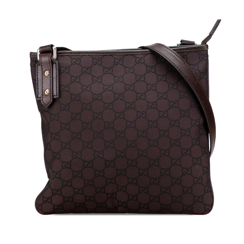 Gucci Pre-Loved GG Canvas Crossbody