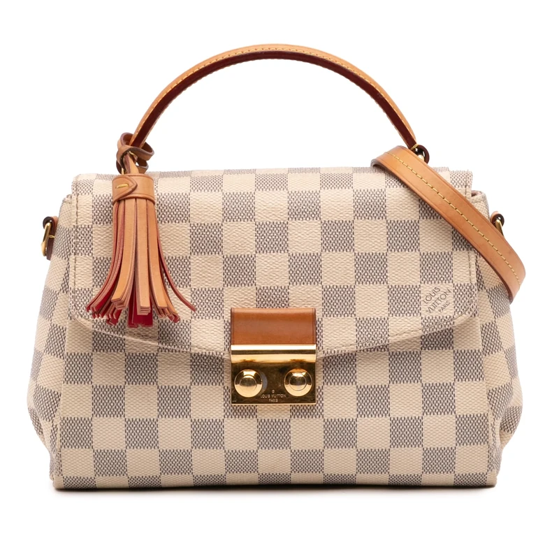 Louis Vuitton Pre-Loved Damier Azur Croisette Handbag