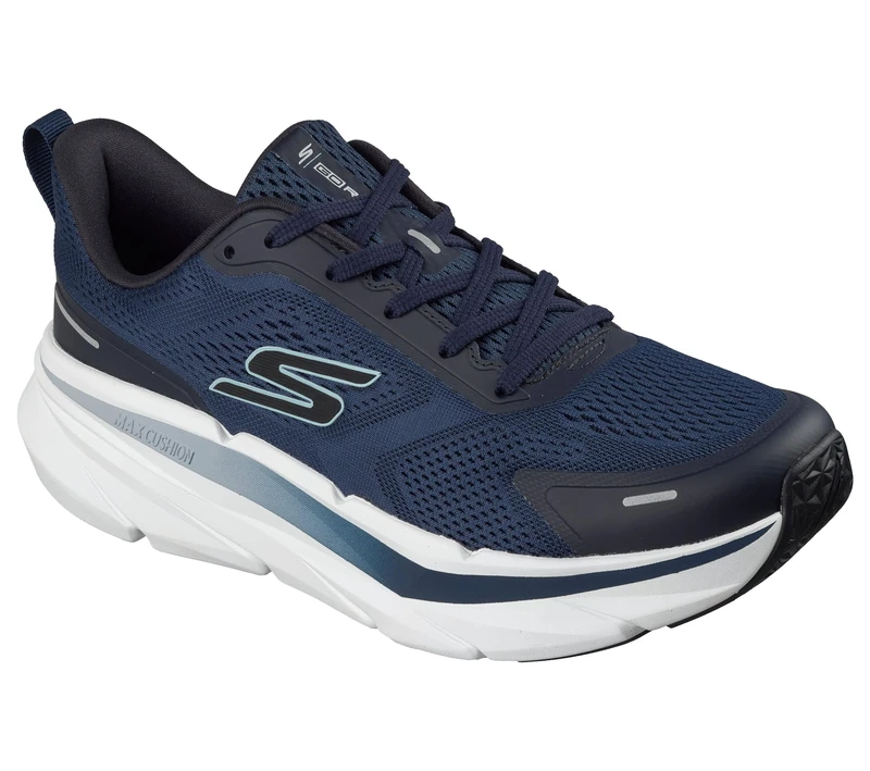 Skechers Men's Max Cushioning Premier 3 Trainer, Navy, 10 UK