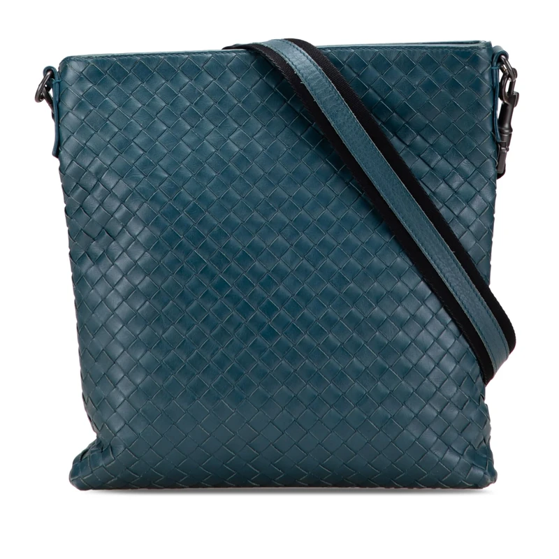 Bottega Veneta Pre-Loved Nappa Intrecciato VN Crossbody Bag