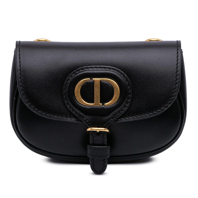 Dior Pre-Loved Micro Leather Bobby Crossbody Bag