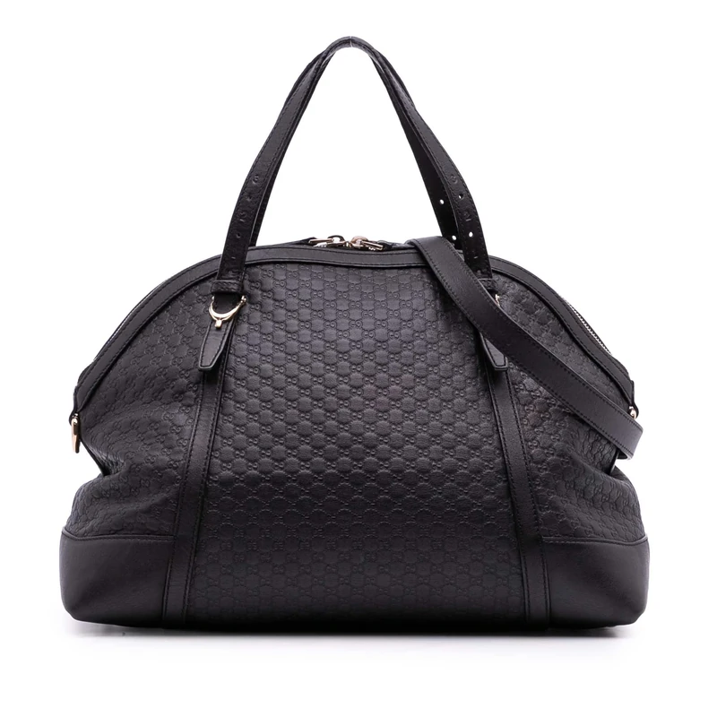 Gucci Pre-Loved Large Microguccissima Nice Dome Satchel Handbag