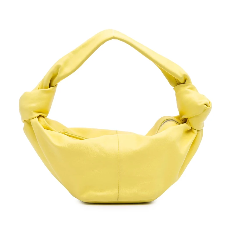Pre-Loved Mini Calfskin Double Knot Bag Handbag