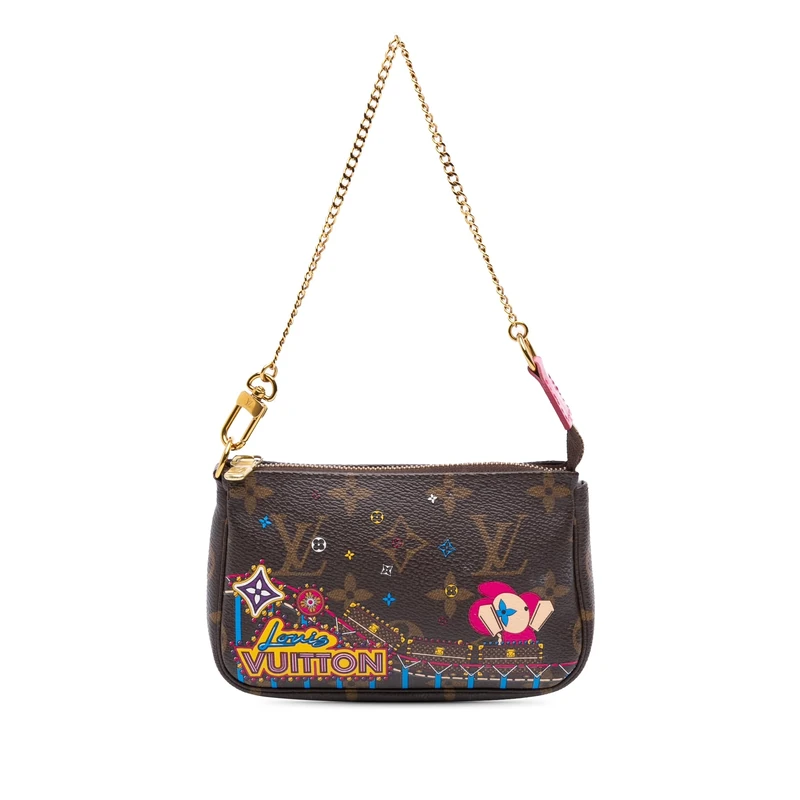 Louis Vuitton Monogram Vivienne Mini Pochette Handbag