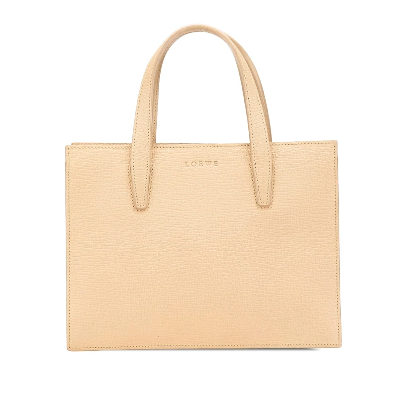 LOEWE Pre-Loved Leather Tote Bag