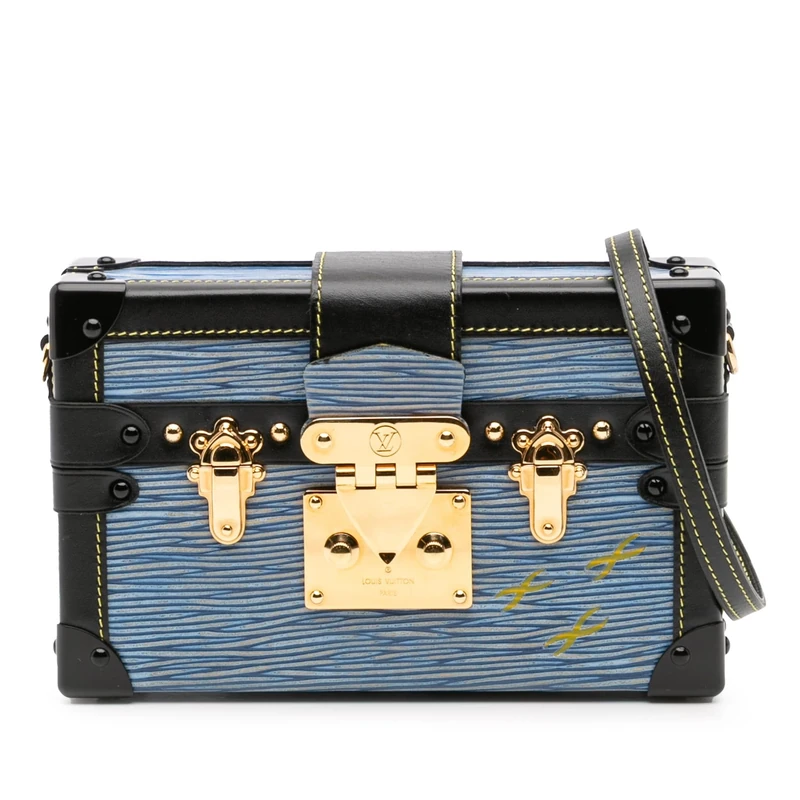 Louis Vuitton Pre-Loved Epi Petit Malle Crossbody Bag