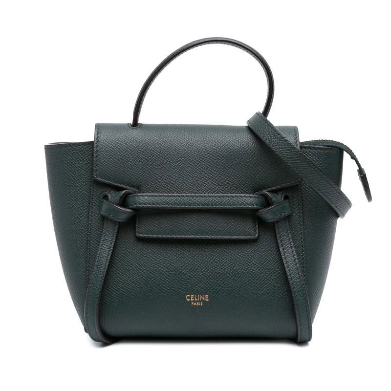 Celine Pre-Loved Pico Grained Calfskin Belt Bag