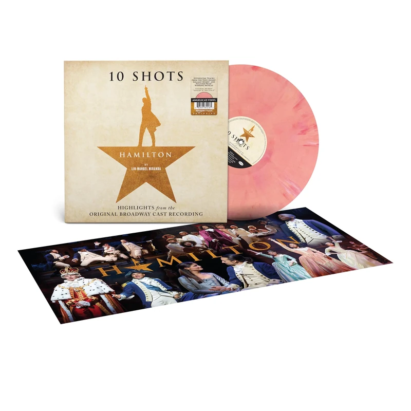 Warner Music 10 Shots Vinyl - Hamilton Highlights with Poster