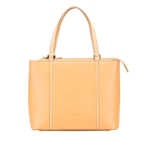 BURBERRY Pre-Loved Leather Tote Bag