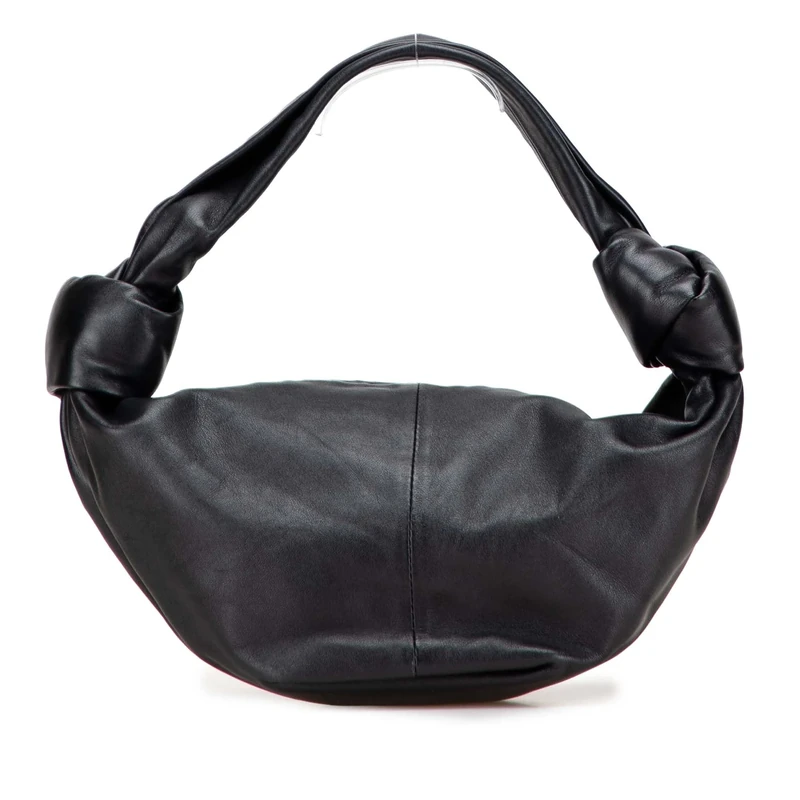 Pre-Loved Mini Calfskin Double Knot Bag Handbag