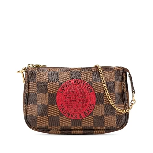 Louis Vuitton Pre-Loved Damier Ebene Trunks And Bags Mini Pochette Accessoires Handbag