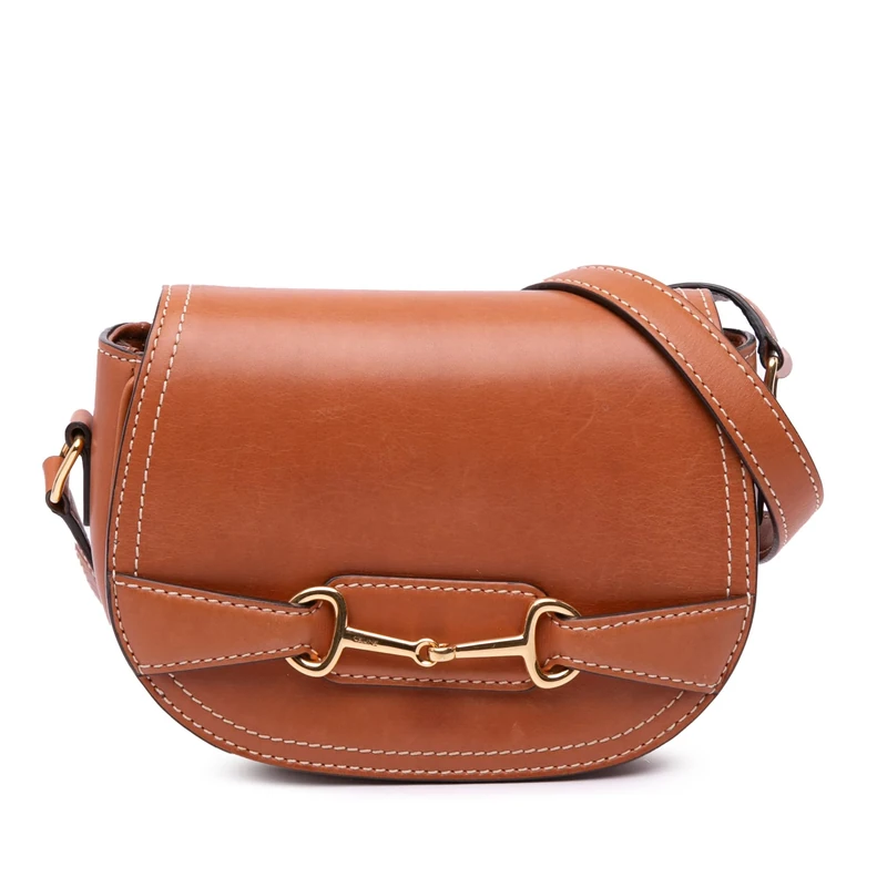 Celine Crecy Flap Crossbody Bag - Brown Calf Leather