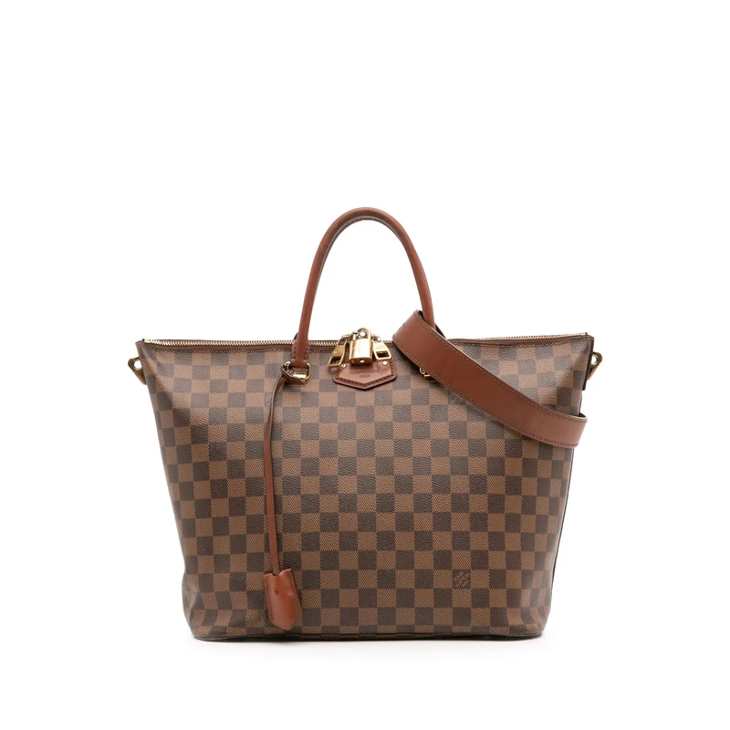 Louis Vuitton Pre-Loved Damier Ebene Belmont MM