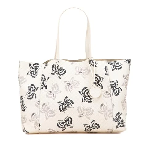 Bottega Veneta Pre-Loved Nappa Intrecciomirage Butterfly Tote Bag