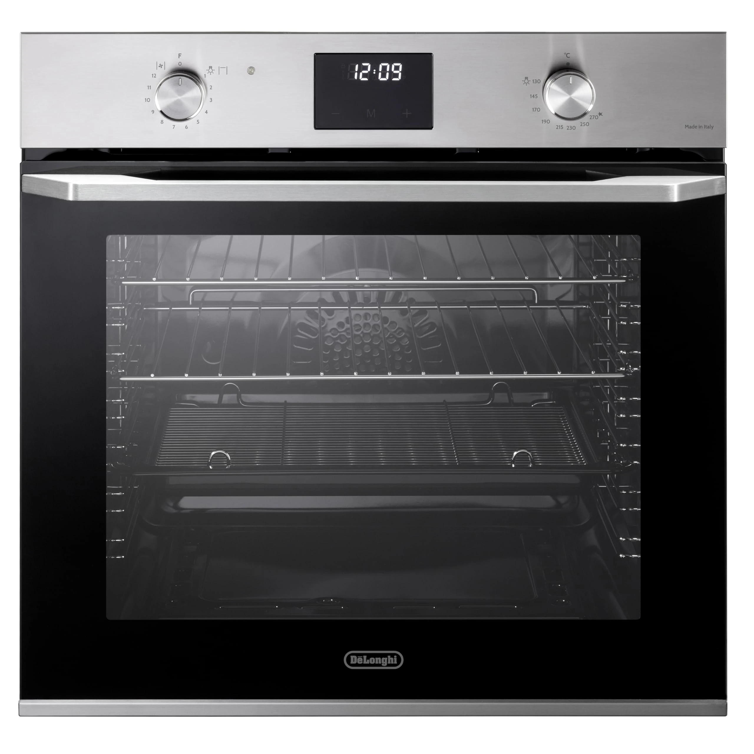 Built-In Gas Single Oven DSG10XL, Stainless Steel, A Energy Rated, Large Capacity, Easy-Clean Enamel Interior, Modern Integrated Design, Efficient Cooking Appliance, LPG Convertible