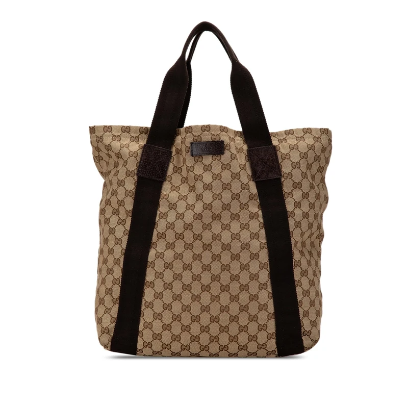 Pre-Loved GG Canvas Tote