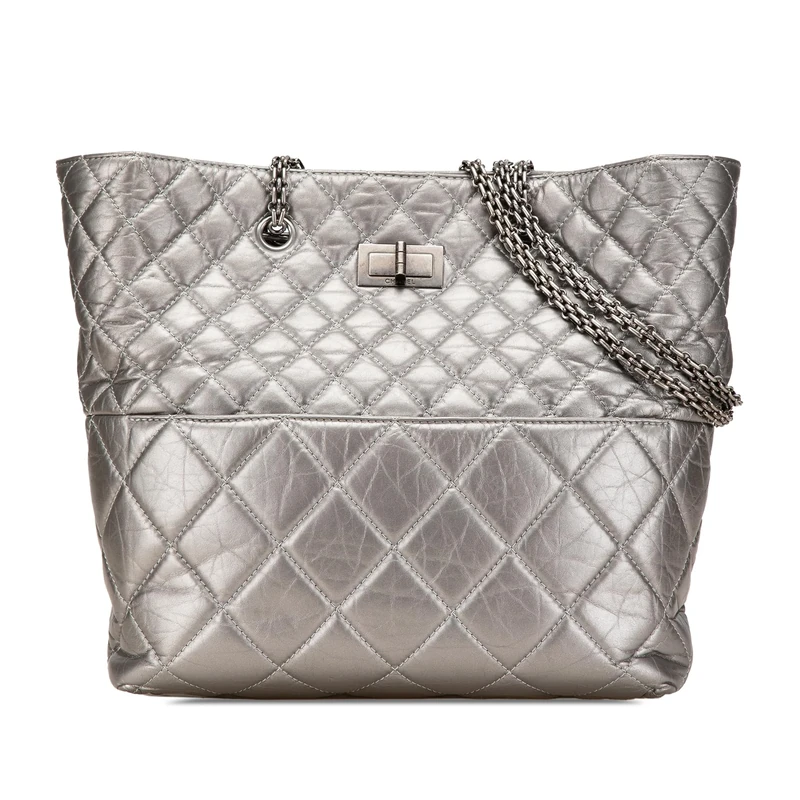 Chanel Pre-Loved Reissue 2.55 Quilted Aged Calfskin Tote Bag