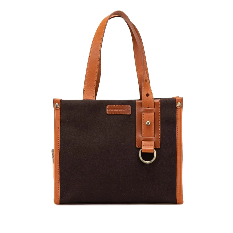 BURBERRY Pre-Loved Canvas Tote