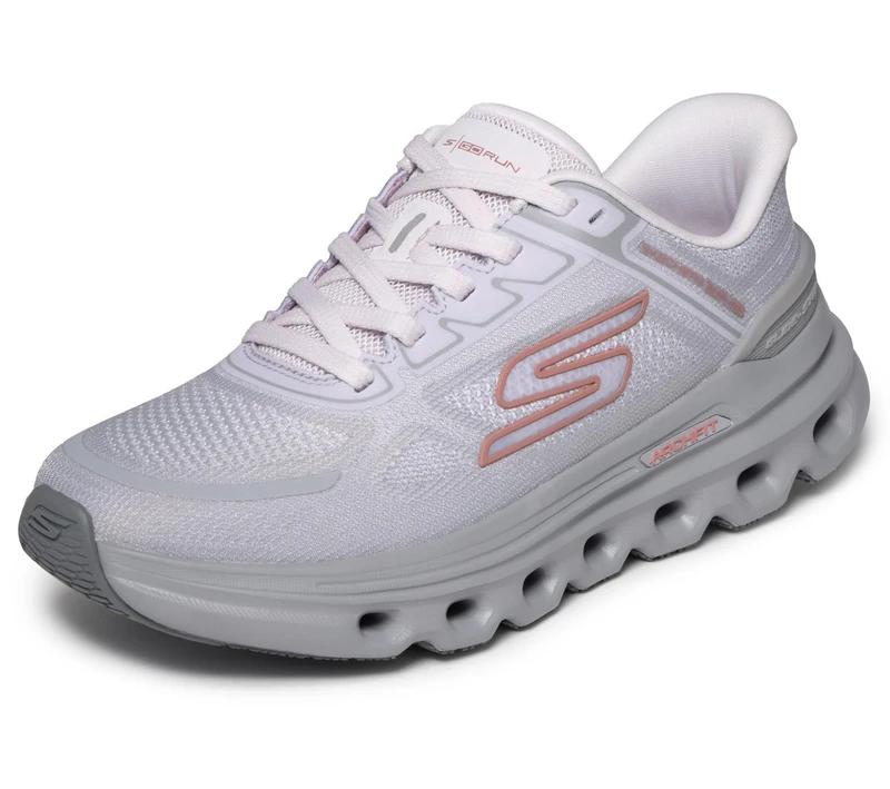 Skechers Women's GO Run Glide-Step Trainer, Grey, 3 UK
