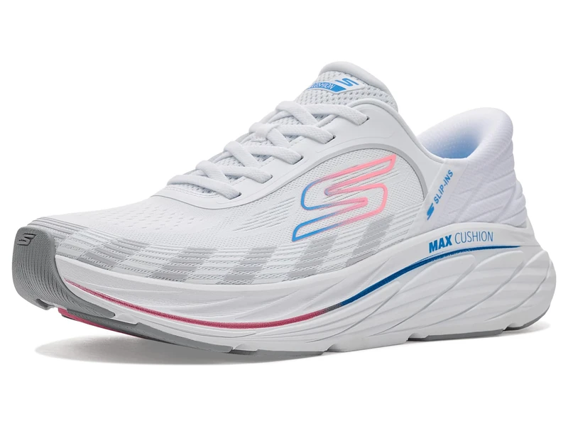 Skechers Women's Max Cushioning Elite 3 Lenara Trainer, White, 8 UK