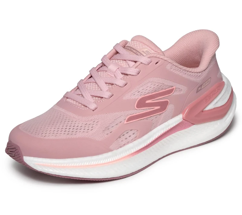 Skechers Women's GO Run Consistent Pro Trainer, Fuchsia, 8 UK