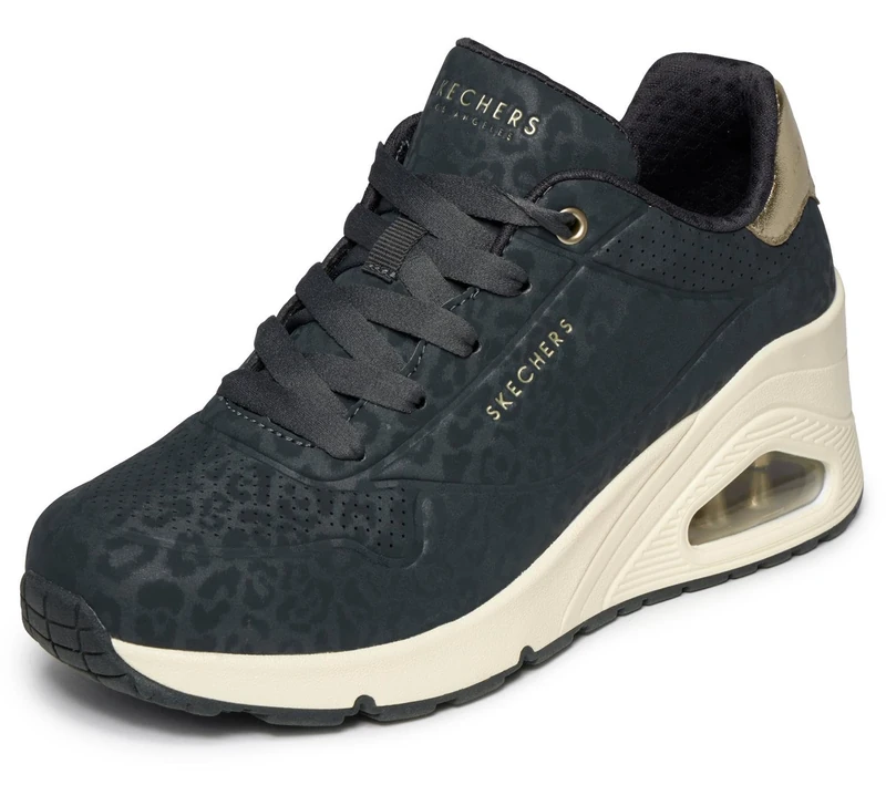 Skechers Street Women's Safari Daze Lace Up Fashion Wedge Sneakers