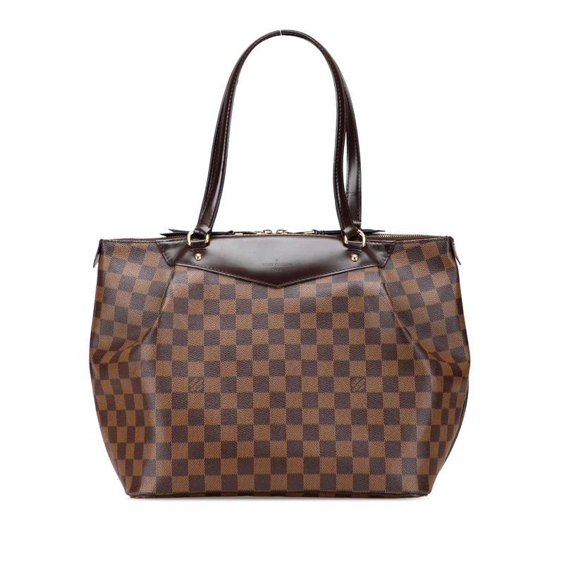 Louis Vuitton Pre-Loved Damier Ebene Westminster GM Shoulder Bag