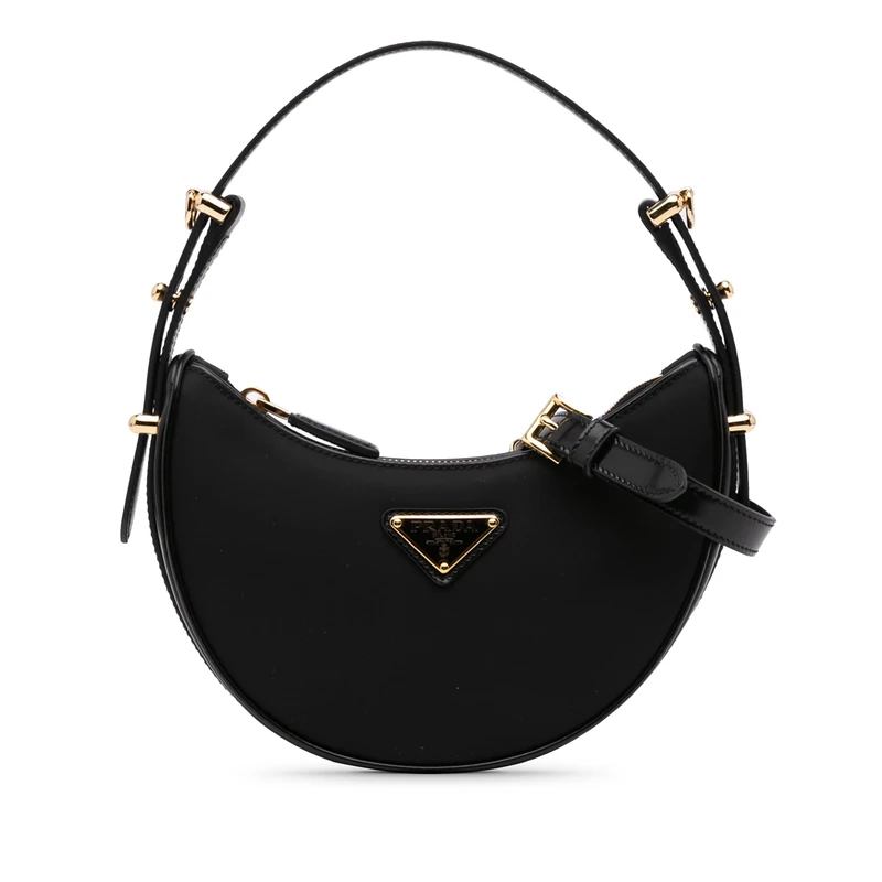 Prada Pre-Loved Mini Re-Nylon Arque Bag Satchel