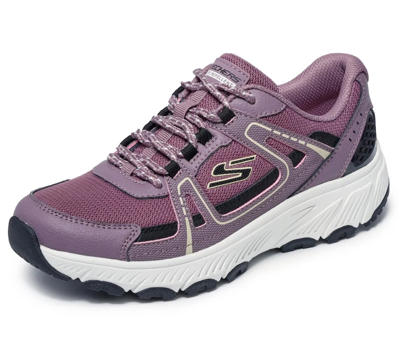 Skechers Women's Sabbaday Falls Trainer, Purple, 8 UK