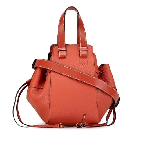 LOEWE Pre-Loved Small Leather Hammock Satchel Handbag