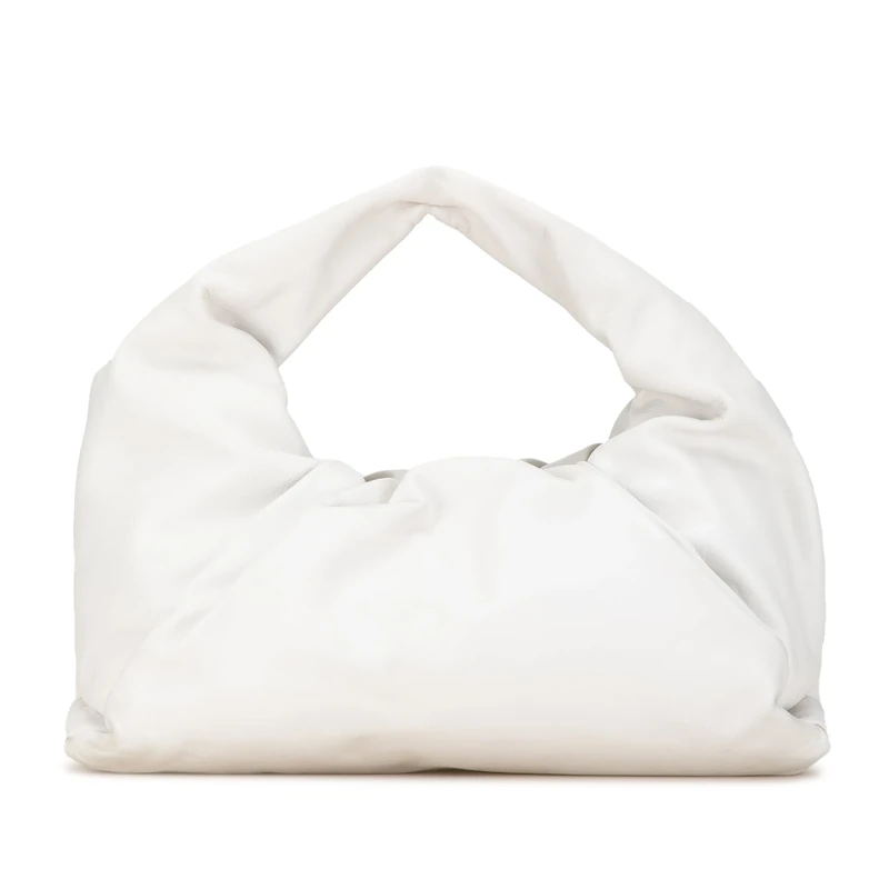 Bottega Veneta Pre-Loved Lambskin The Shoulder Pouch Bag