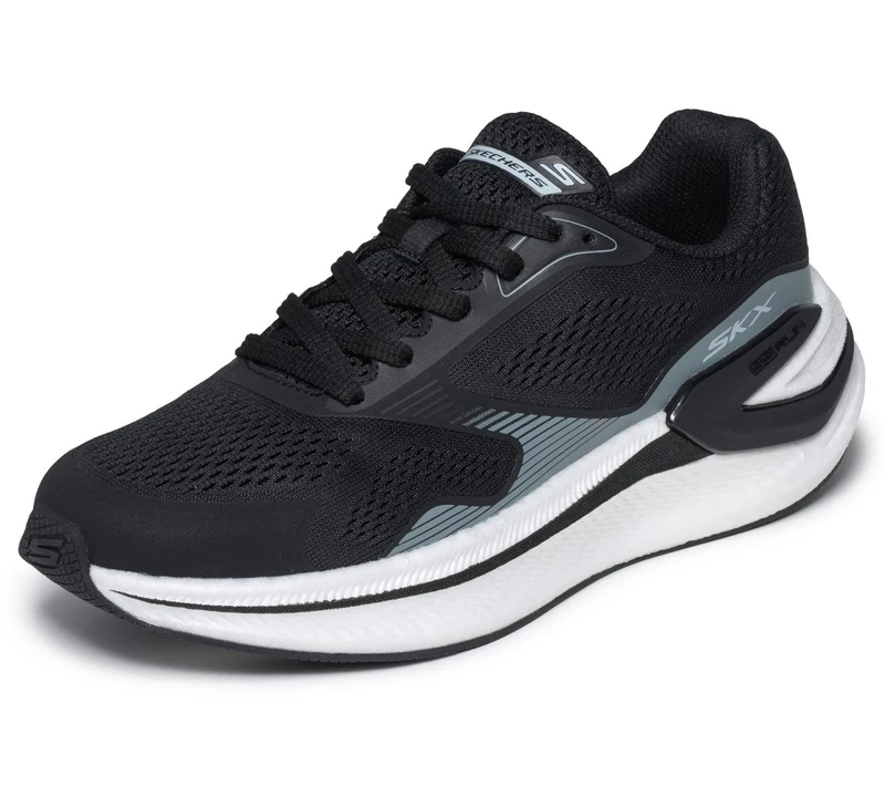 Skechers Women's Go Run Consistent Pro Corus Trainer, Black/White, 6 UK