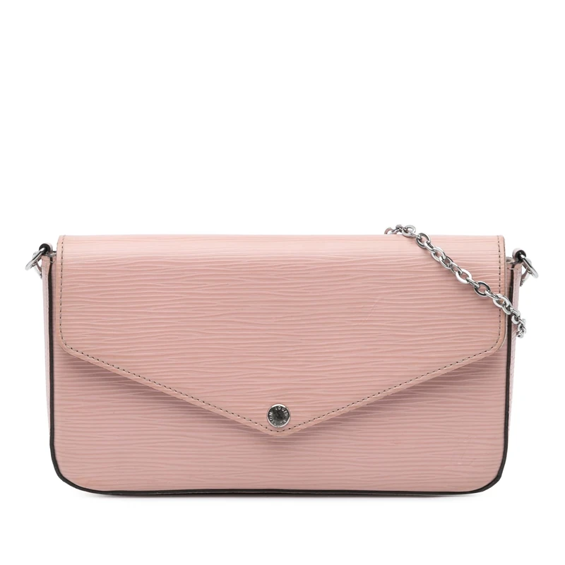 Louis Vuitton Pre-Loved Epi Pochette Felicie Crossbody Bag