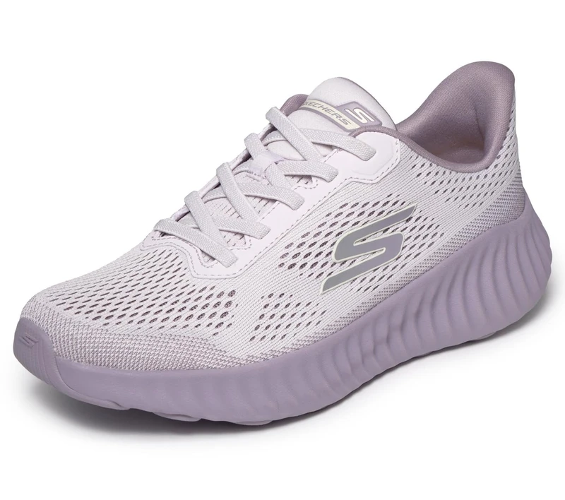 Skechers Performance Womens GO Run Two Colored Engineered Mesh Bungee Running Shoes