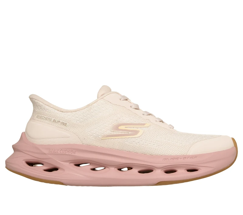 Skechers Women's Max Cushioning Glide Step Hartford, Natural, 4.5 UK