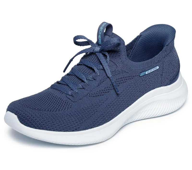 Skechers Sport Womens Ultra Stretch Knit Slip-in Sneakers