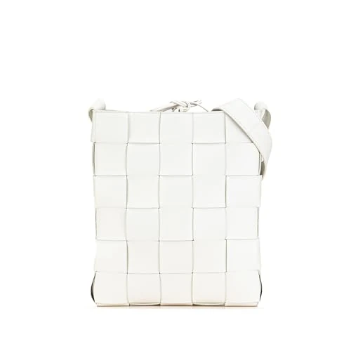 Bottega Veneta Pre-Loved Nappa Intrecciato Cassette Messenger Crossbody Bag