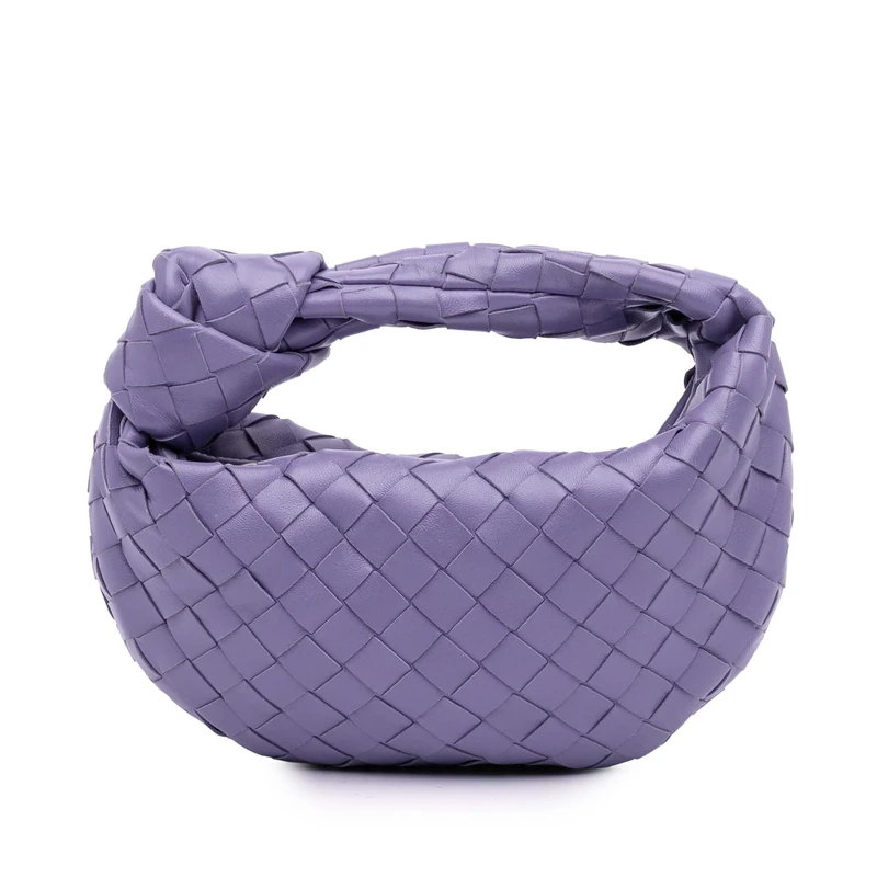 Bottega Veneta Pre-Loved Mini Nappa Intrecciato Jodie Handbag