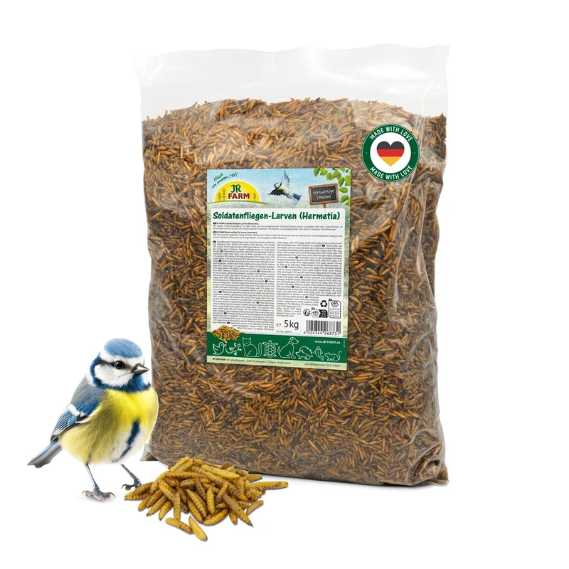 JR Farm Garden Hermetia/Soldier Fly Larvae 5kg - Image 1