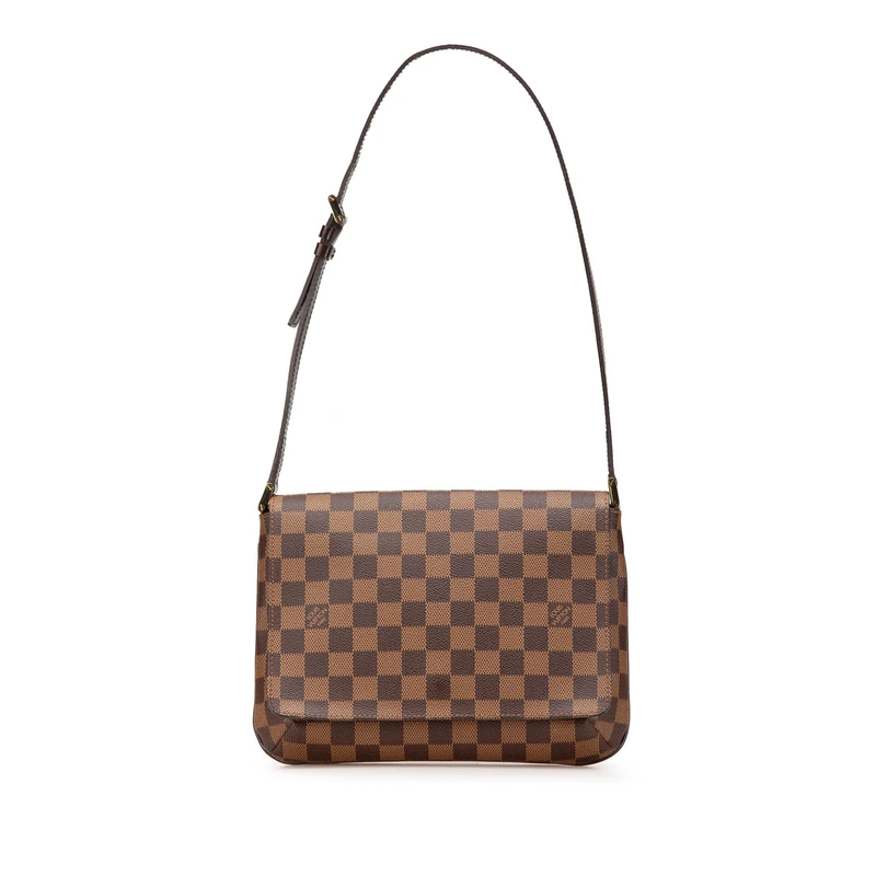 Louis Vuitton Pre-Loved Damier Ebene Musette Tango Short Strap