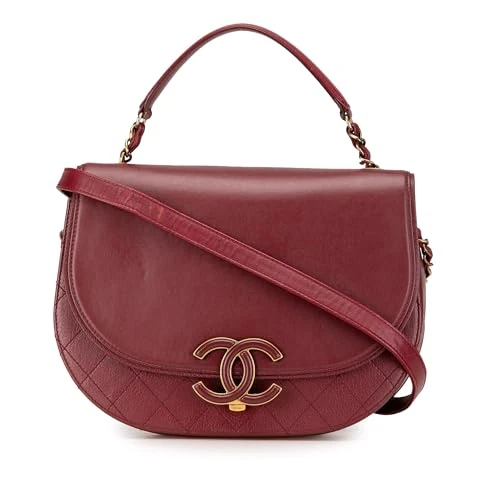Chanel Pre-Loved Medium Calfskin Coco Curve Flap Handbag