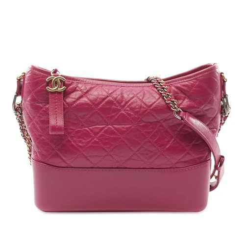Chanel Pre-Loved Medium Aged Calfskin Gabrielle Crossbody Bag